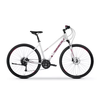 Rower Tabou Flow 3.0 W 17" white/raspberry