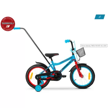 Rower Tabou Rocket Alu 18" blue/red