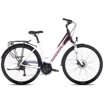 Rower Tabou 28 Kinetic 3 W L white/burgundy