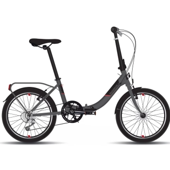 Rower składany Tabou Fold Eco 1 anthracite/red