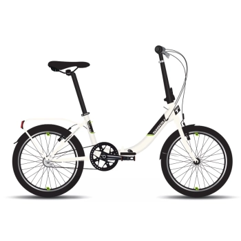 Rower składany Tabou Fold Eco 2  white / green
