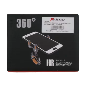 Uchwyt na telefon 1P. na kierownicę alu