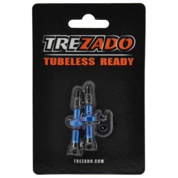 Zawór Trezado Presta 34mm d/Tubeless 2 szt. niebie