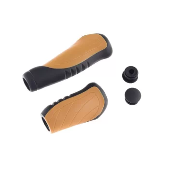 Chwyty Kraton, l=134,5mm, brązowo-czarne