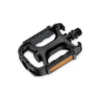 Pedały 895 korpus i ramka tworzywo, odblaski