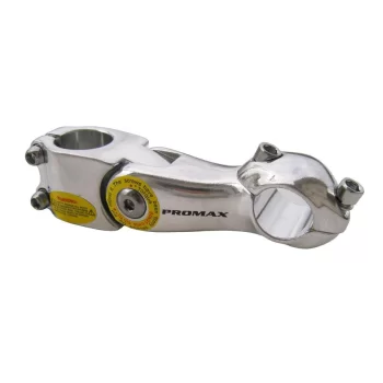 Wspornik kierownicy Promax srebrny 28,6 25,4 108 m