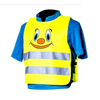 Kamizelka odblaskowa dla dzieci uśmiech 110-121 S