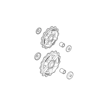 Kółka Przerzutki RDM310